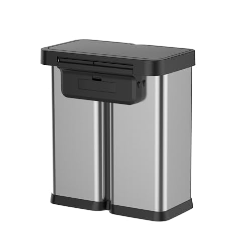 60 Liter Stainless Steel Motion Sensor Trash Can A263349