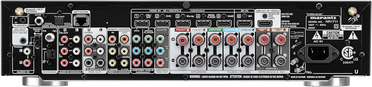 8K Slim 7.2 Channel AV Receiver Q2078