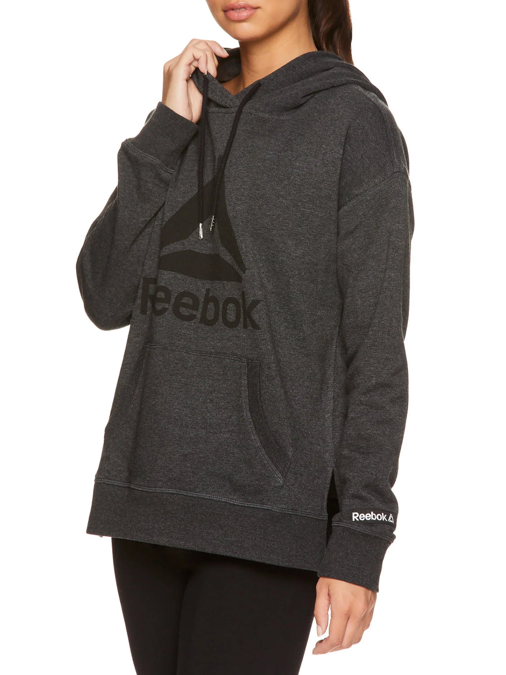 Women's Graphic Hoodie with Drawstring and Pockets V25236
