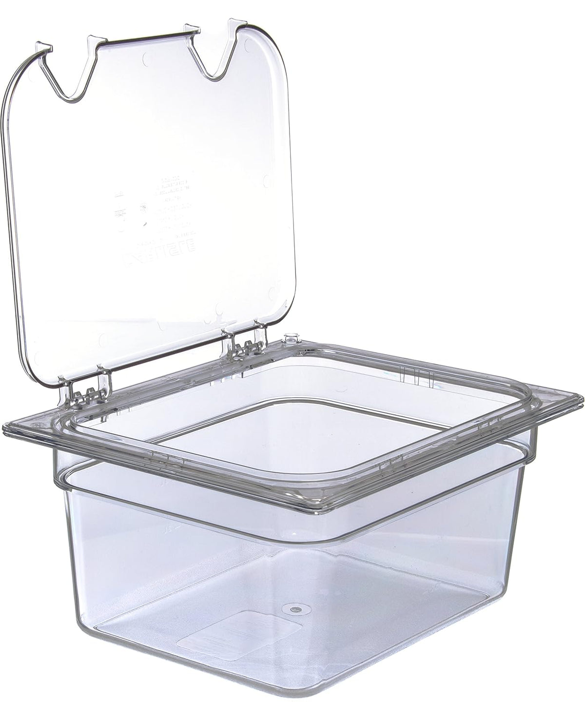 Polycarbonate Half-Size Food Pan, 7.7 qt, Clear, Case of 6 H3433