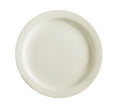 Narrow Rim 6-1/2-Inch White Stoneware Plate, Box of 36 K31220