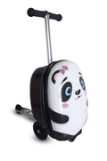 White Polly The Panda Scooter Suitcase P143