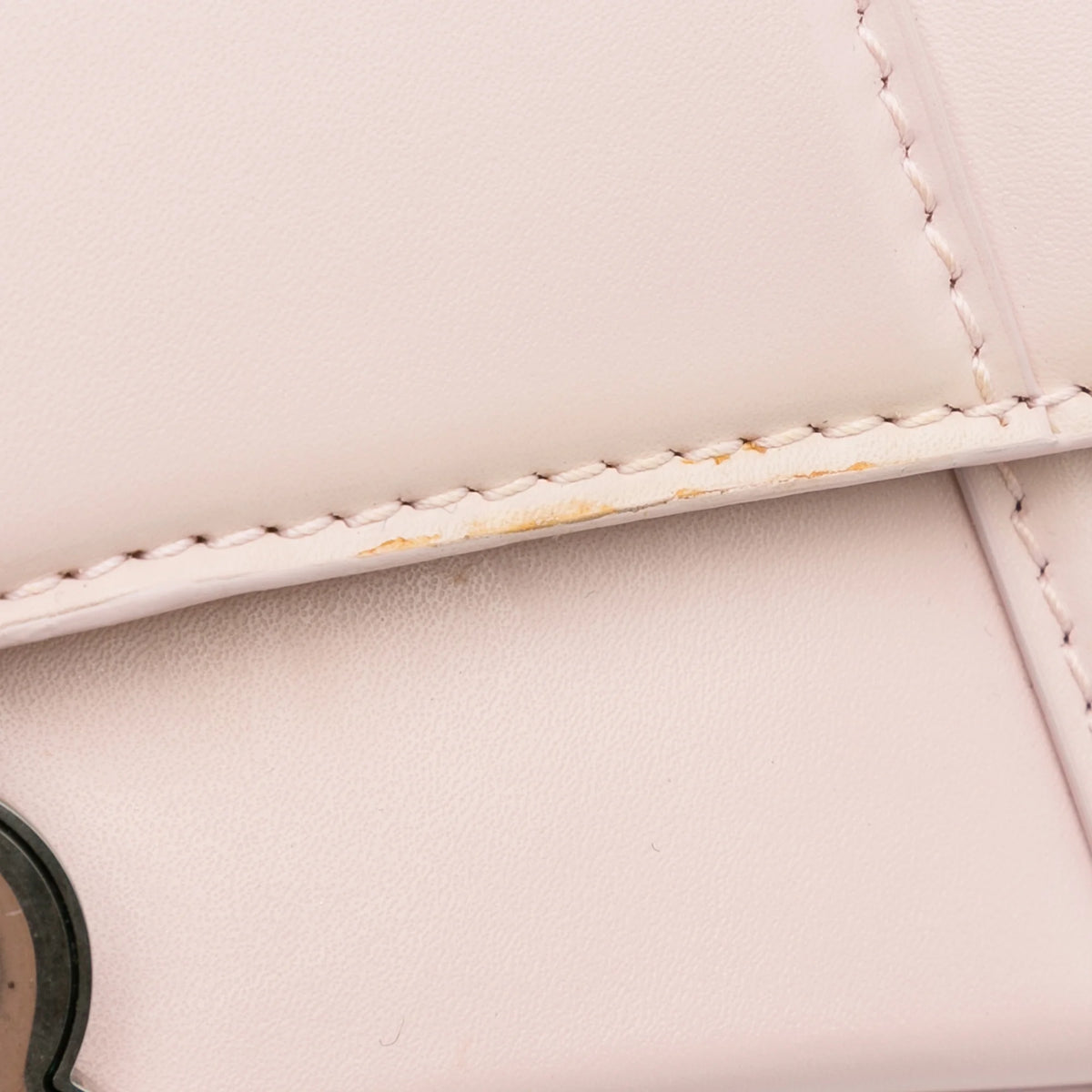 Pink Calf Leather Satchel O8129