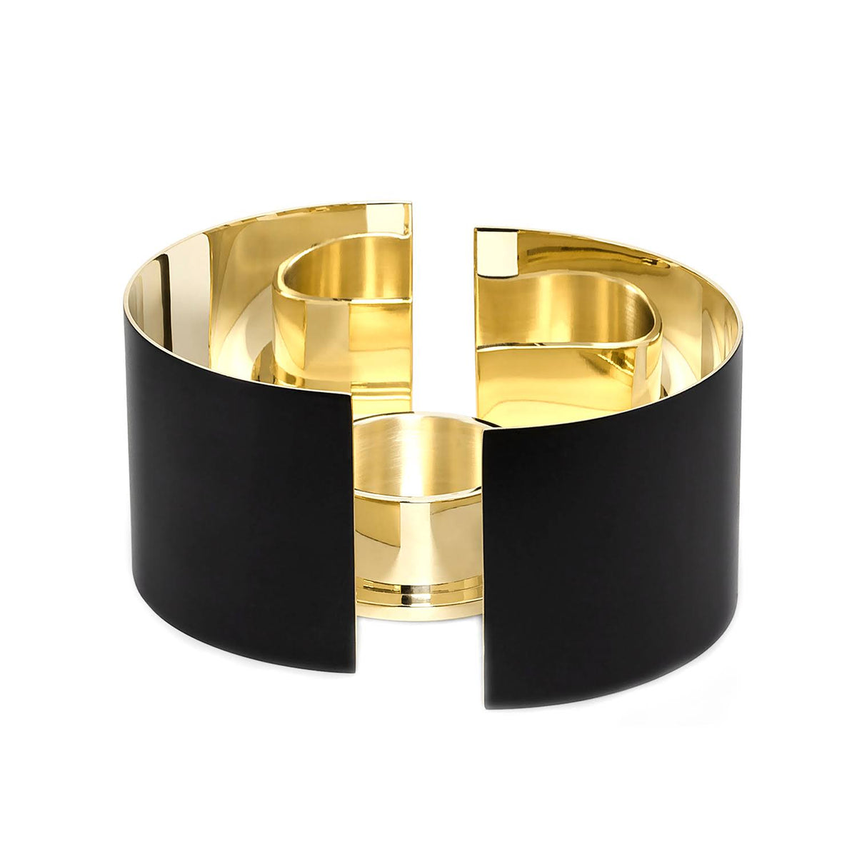 Black Candle Holder T69325