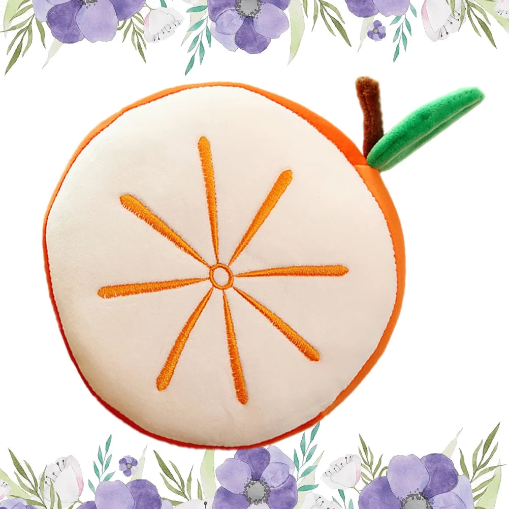 Orange Simulation Lemon Throw Pillow Plush Toy B828