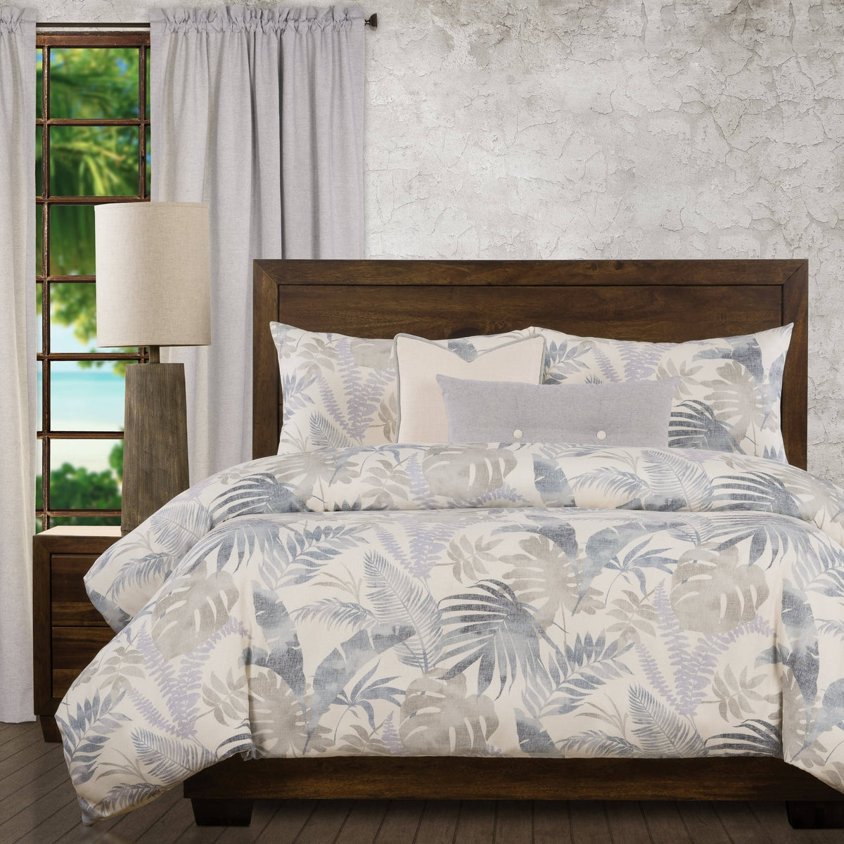 6 Piece Queen Duvet Cover Set with Duvet Insert J30342