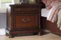 Cherry Finish 1pc Nightstand Bedside Table Z872