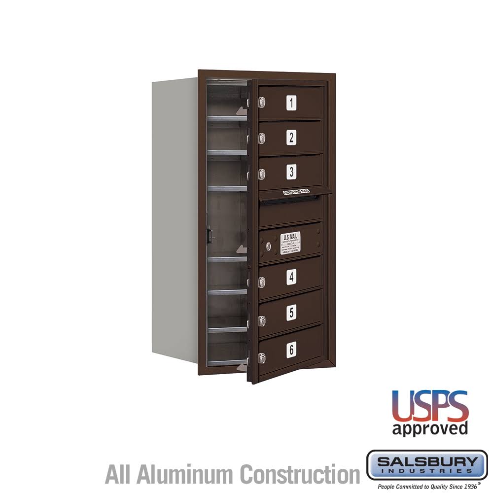 Bronze Horizontal Mailbox W643