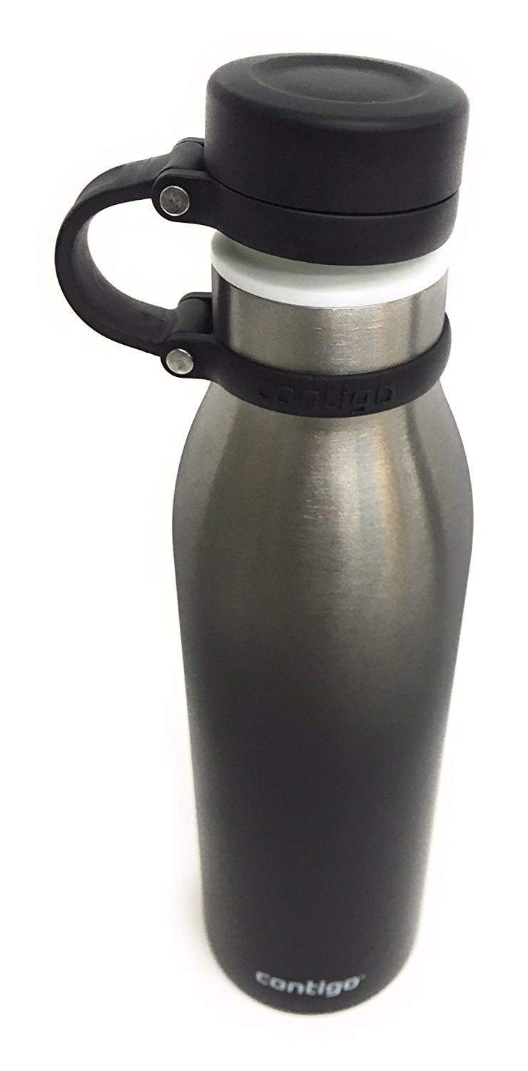 20 oz Stainless Steel Water Bottle 2-Pk Matte Black J3971