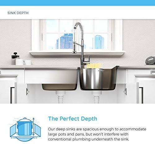 Quartz Granite Drop-in Kitchen Sink with Flange P415