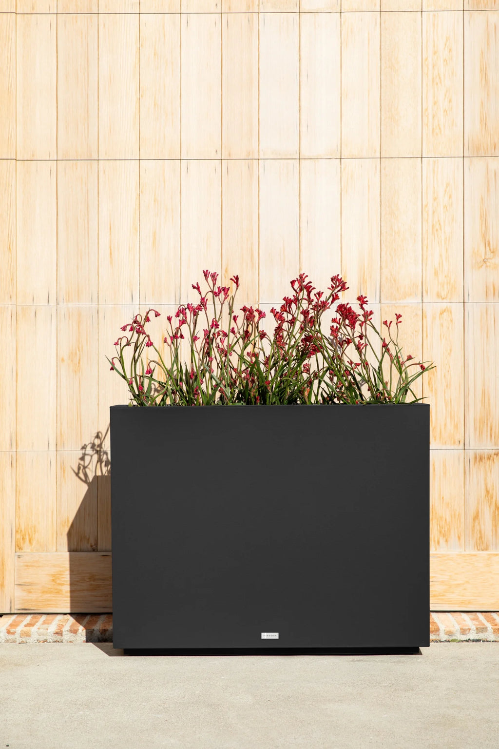 Black Plastic Planter U32901