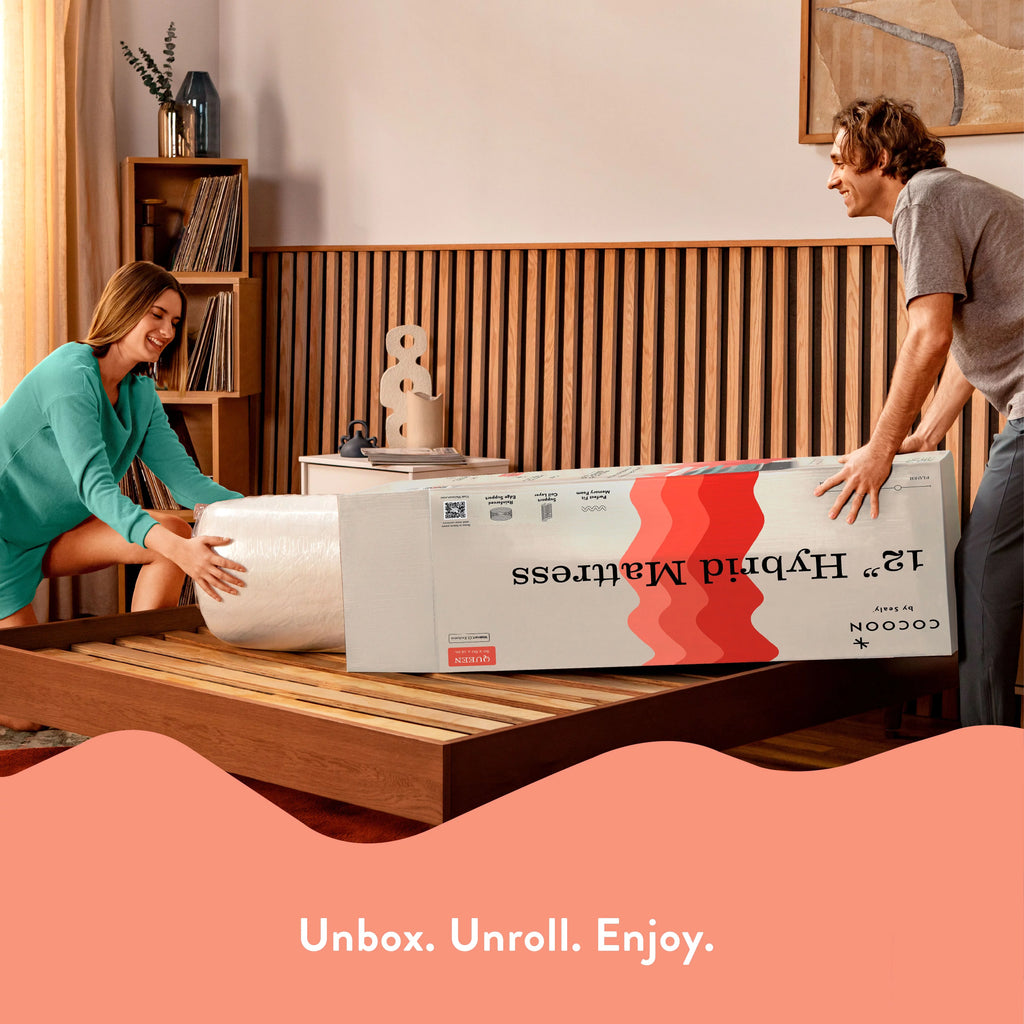 Queen Medium Hybrid Mattress B9807